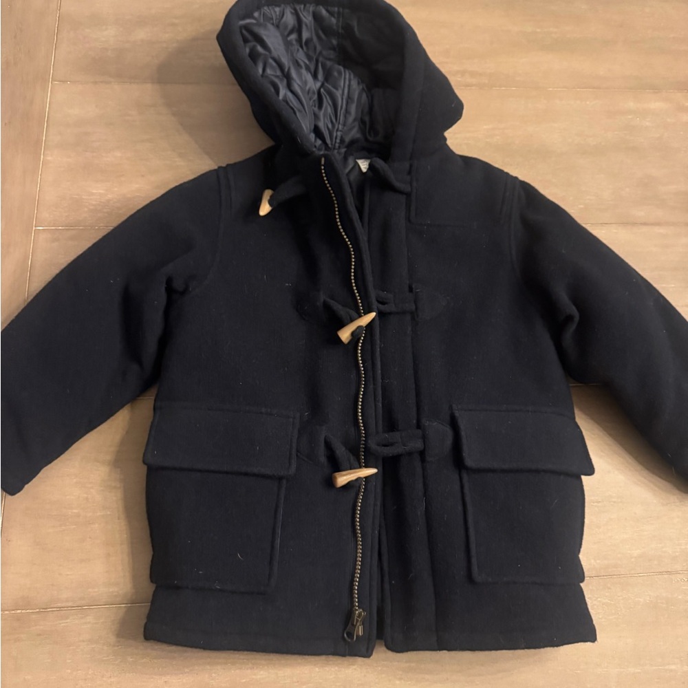 Talbots Kids Black Pea Coat with Hood